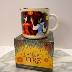 Priory of the Orange Tree Mug Cup Banked Fire Samantha Shannon Illumicrate NIB